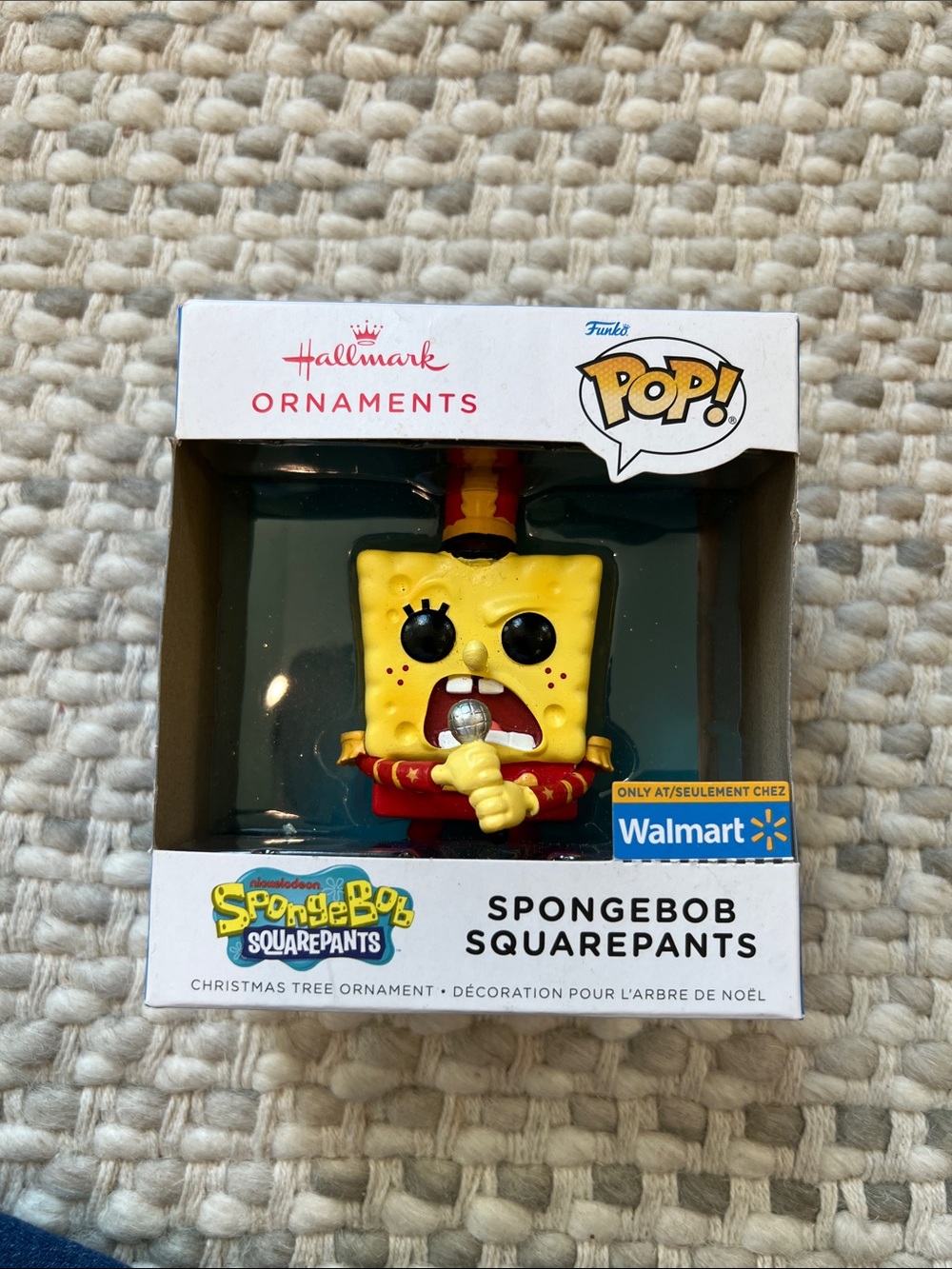 Hallmark Funko Pop SpongeBob SquarePants in his marching outfit